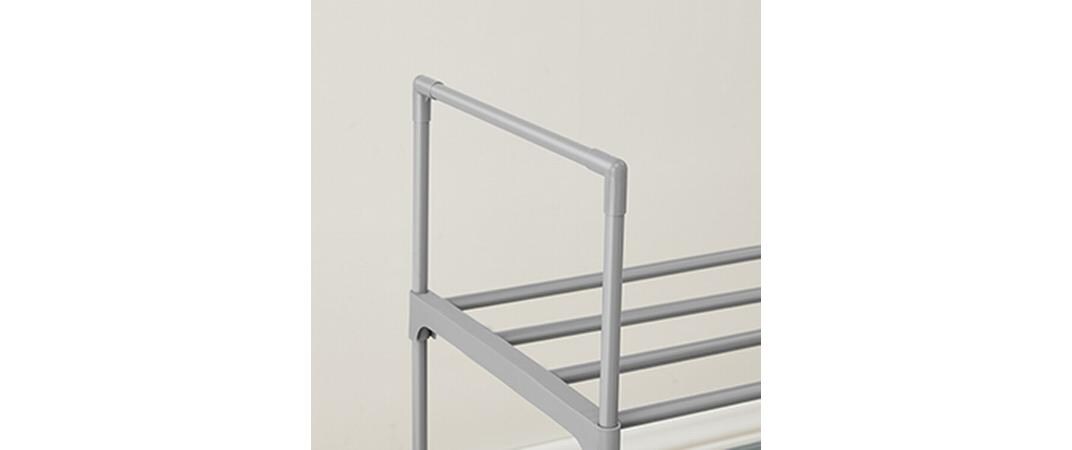 Schuhregal 92 x 55 cm, GrauSchuhablage