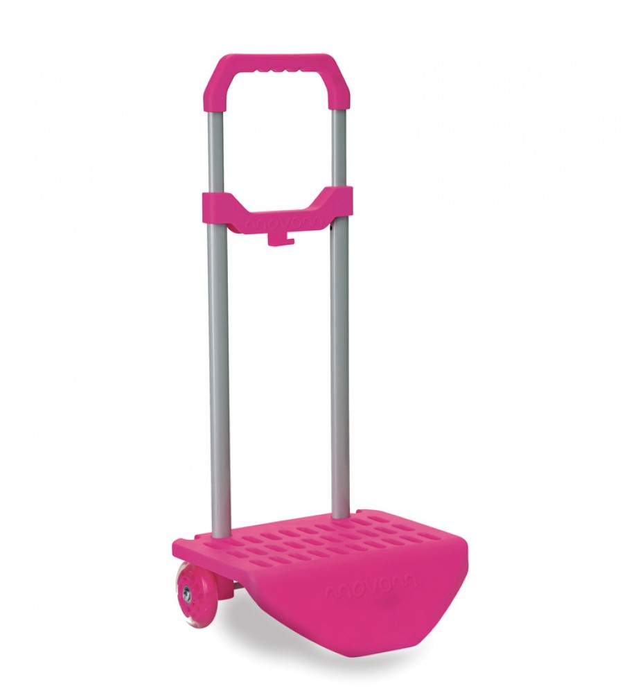 Carrinho escolar Movom Movom fúcsia - 56x29x23 cm -