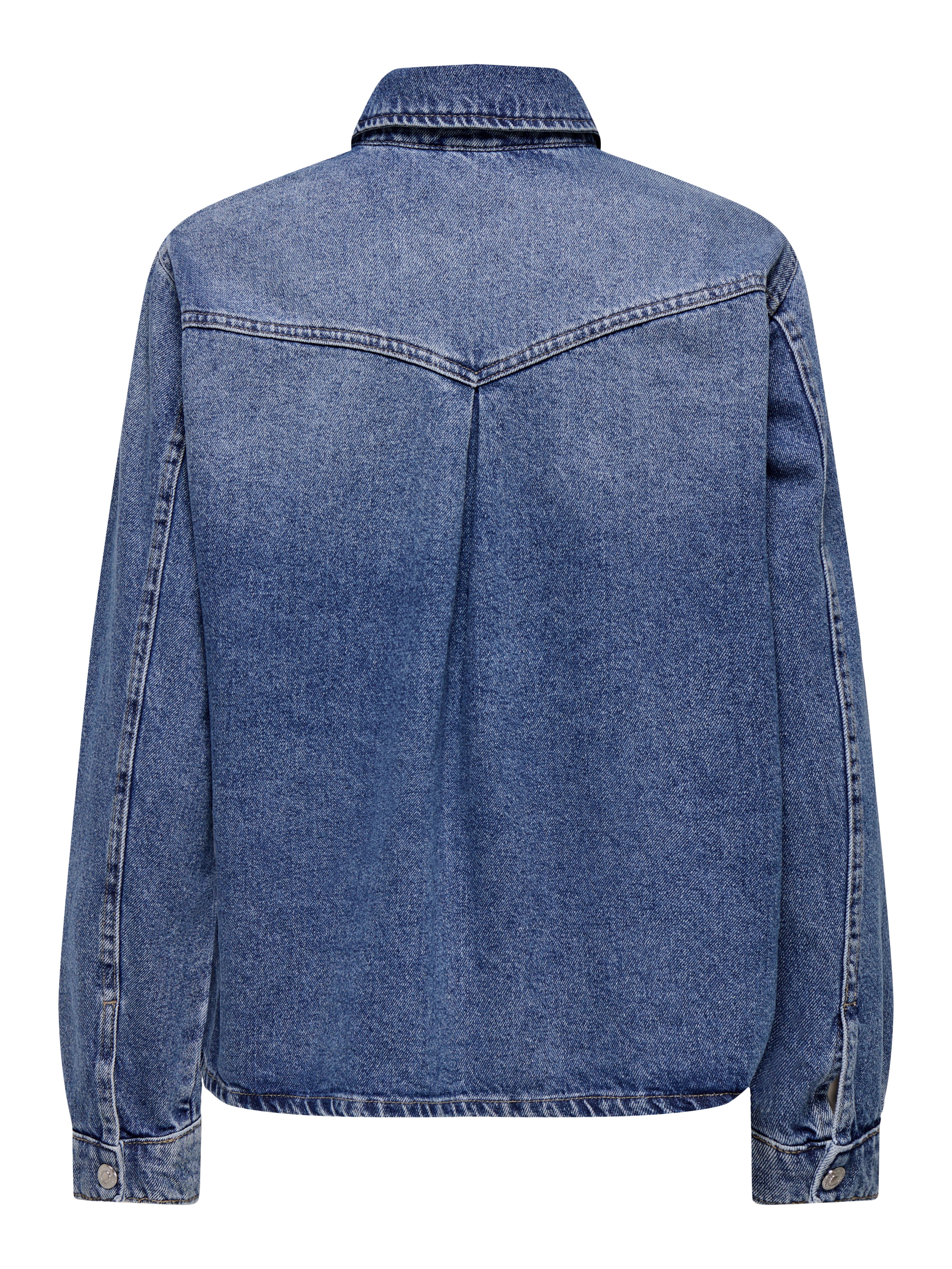 ONLELLA Jeanshemd Medium Blue Denim