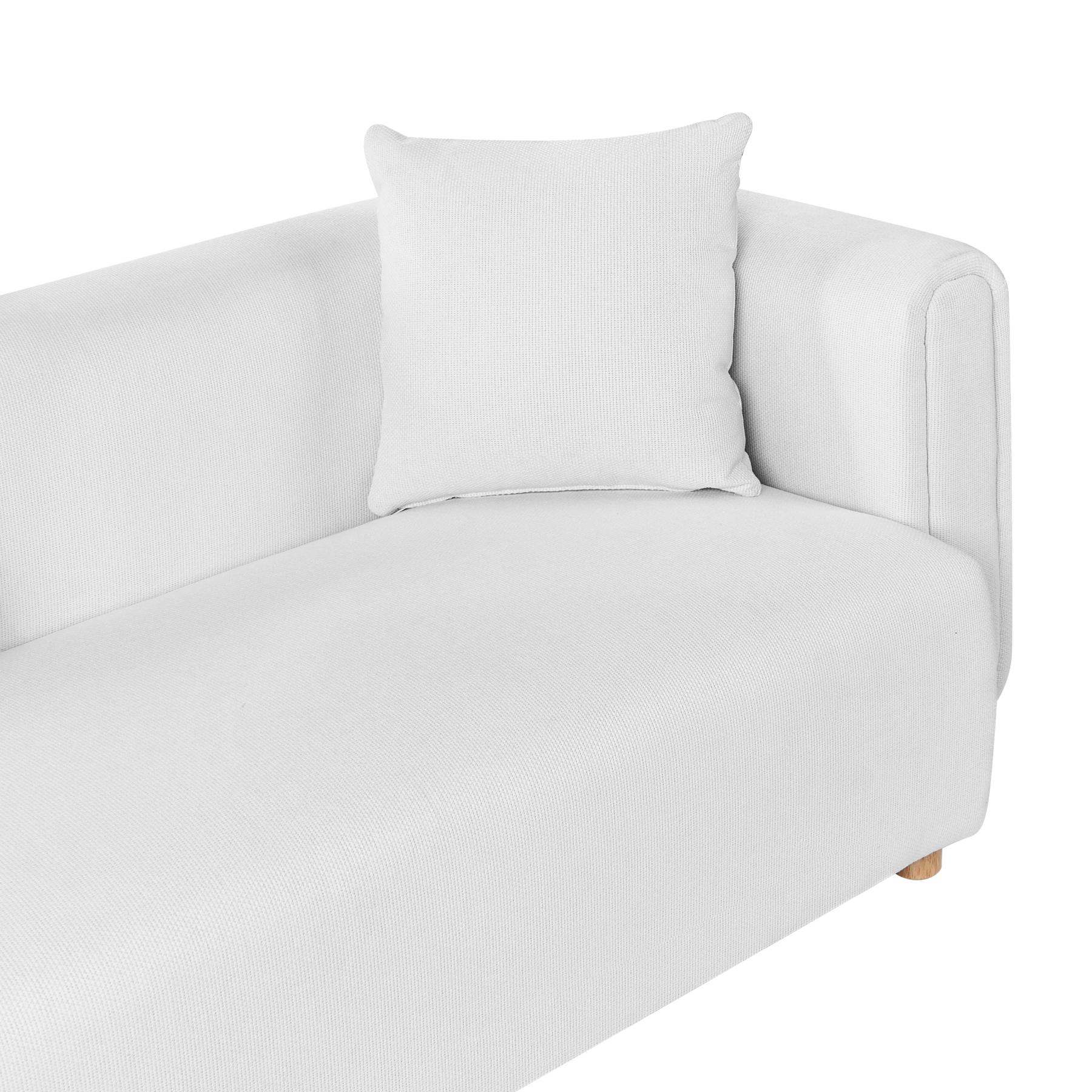 Beliani - LILLEROD - Tweezitbank - Wit - Polyester