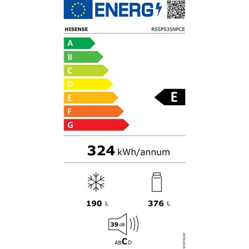 Réfrigérateur américain Hisense RS5P535NPCE