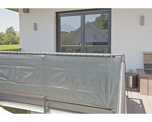 Privacyschermmat, schuttingscherm Windhager 25 x 1,8 m groen