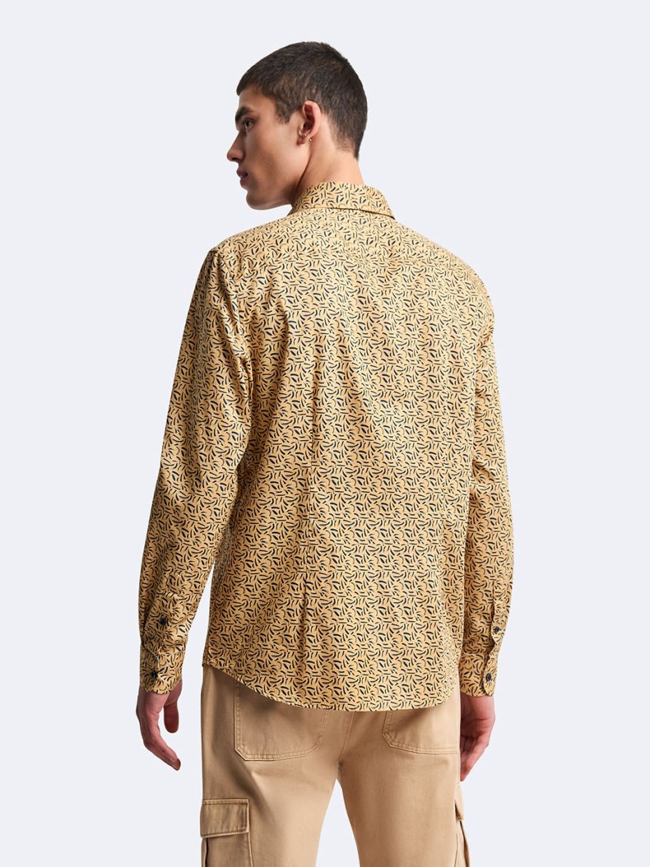 Chemise slim fantaisie