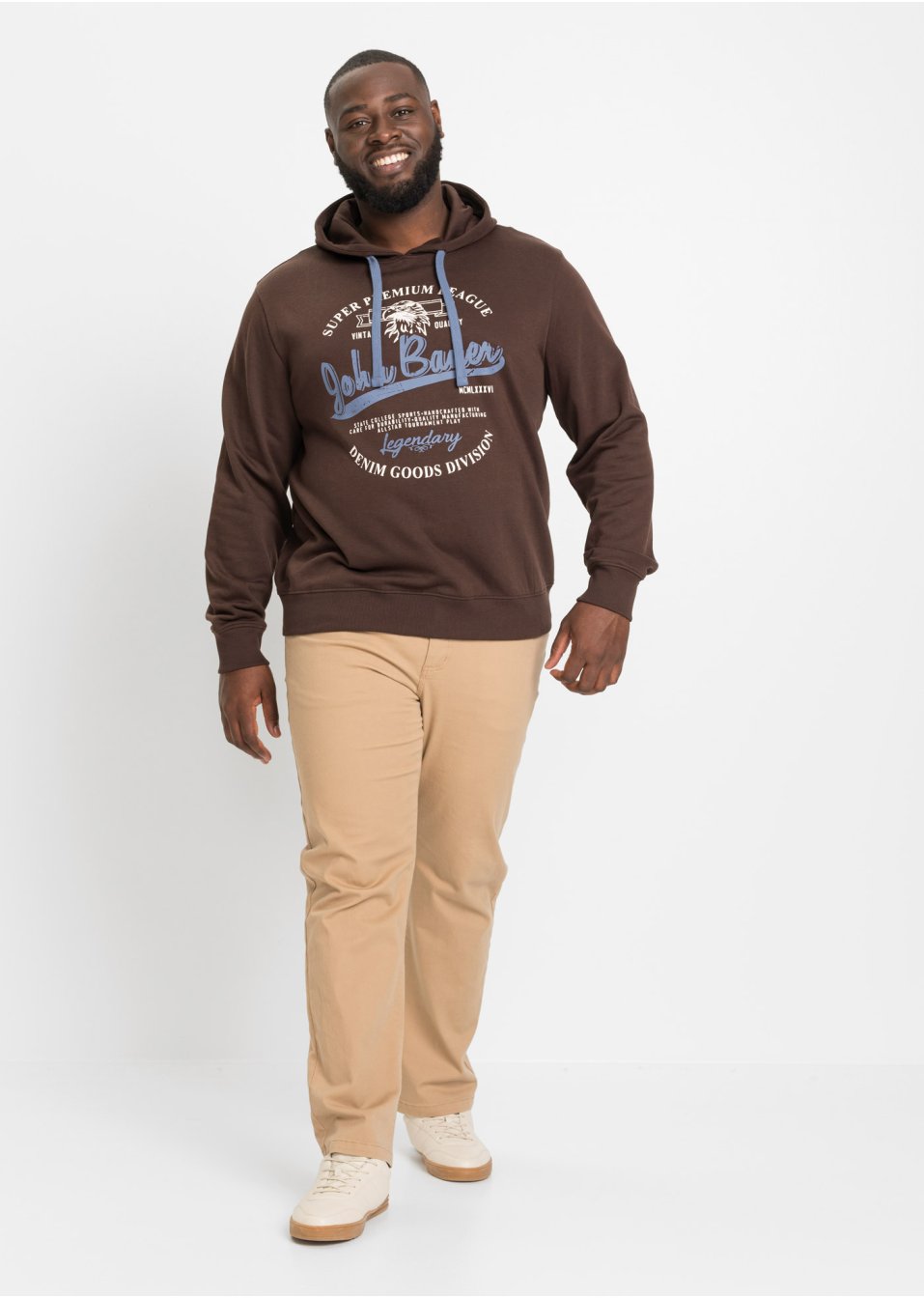 Sweat-shirt à capuche coupe confort