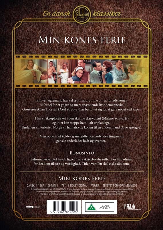 Min kones ferie - DVD