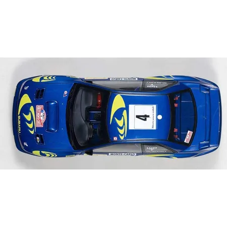 AUTOart Miniatur-Collection Subaru Impreza S3, blau Metal/gelb