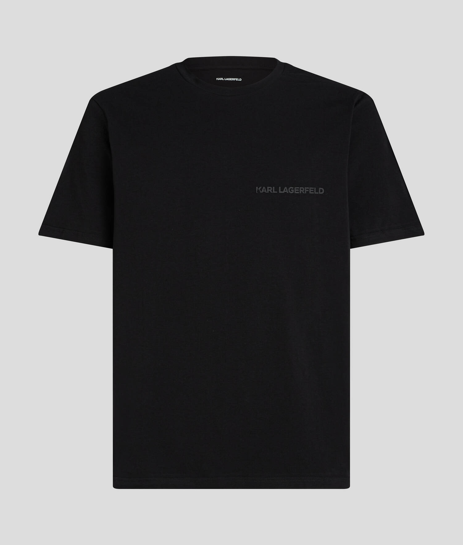 T-SHIRT À LOGO KARL – LOT DE 2 - Noir/Blanc