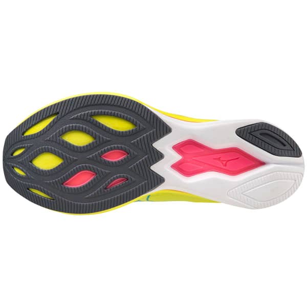 Chaussure running MIZUNO WAVE REBELLION SONIC BOLT NEON/JET BLUE/OMBRE BLUE