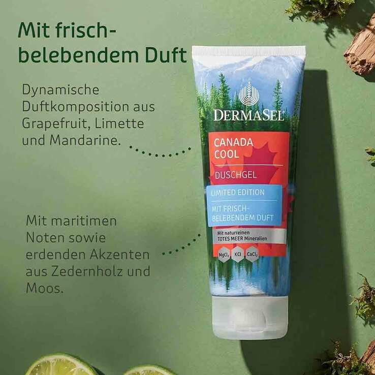 Dermasel Totes Meer Duschgel Canada Cool lim.Edit., 100 ml