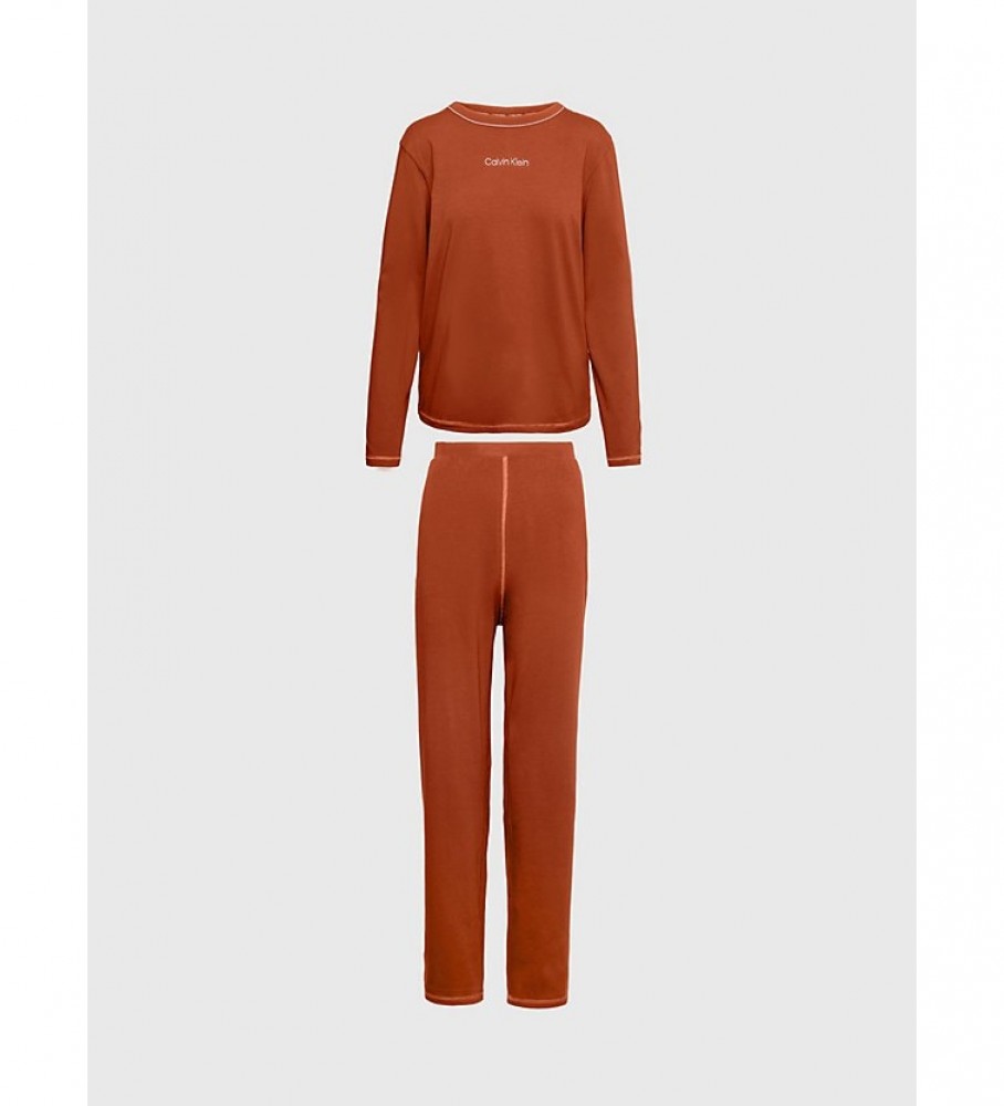 Calvin Klein Conjunto de pijama Naranja