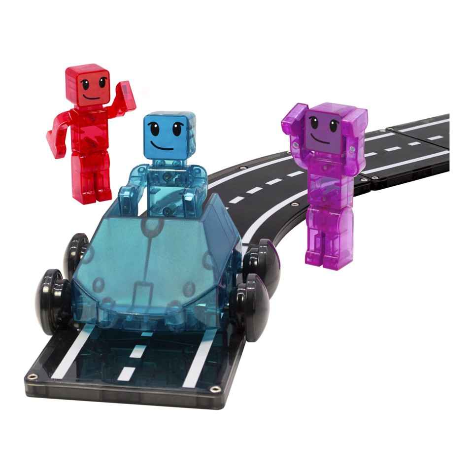 MAGNA-TILES® Dashers biler og figurer 6 dele