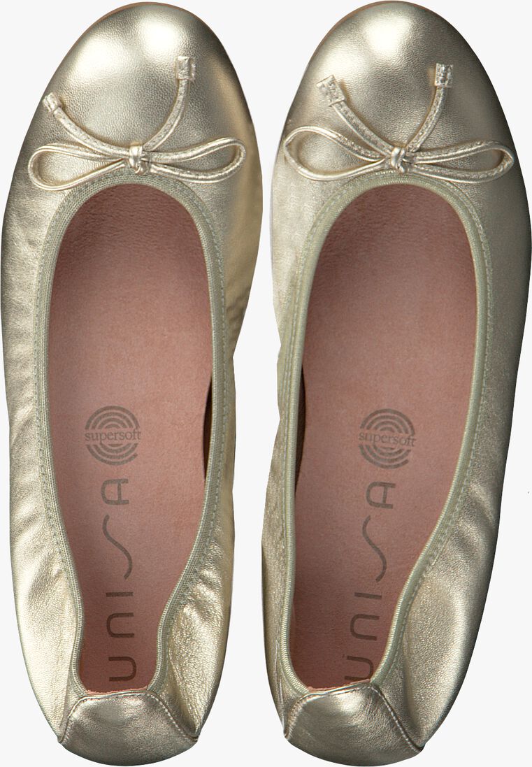 UNISA gouden unisa ballerina's acor