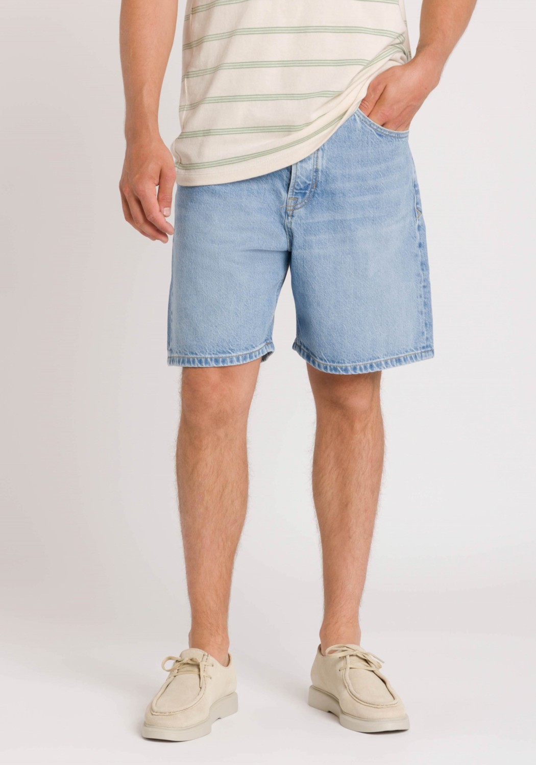 Kings Of Indigo Shorts Adelio Short Blue Reef Mid