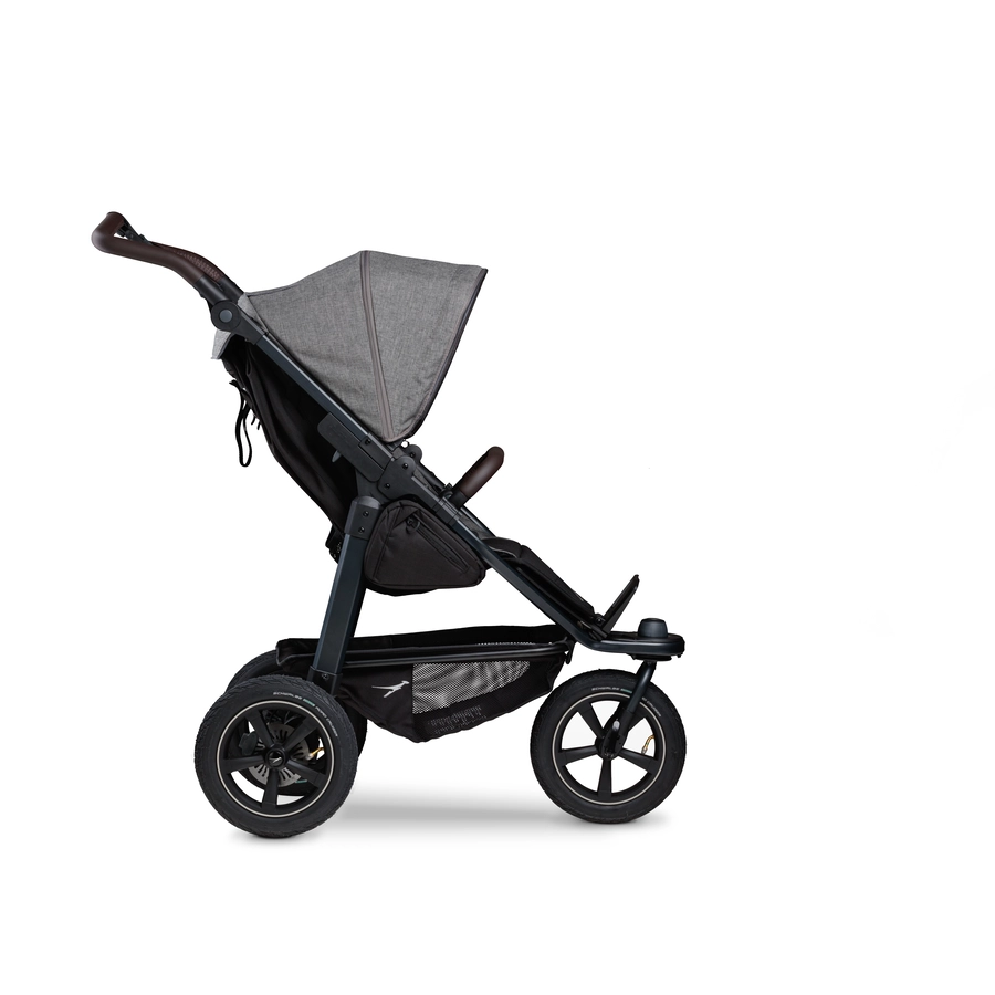 tfk Sportkinderwagen Mono 2  mit Luftrad Set premium grau