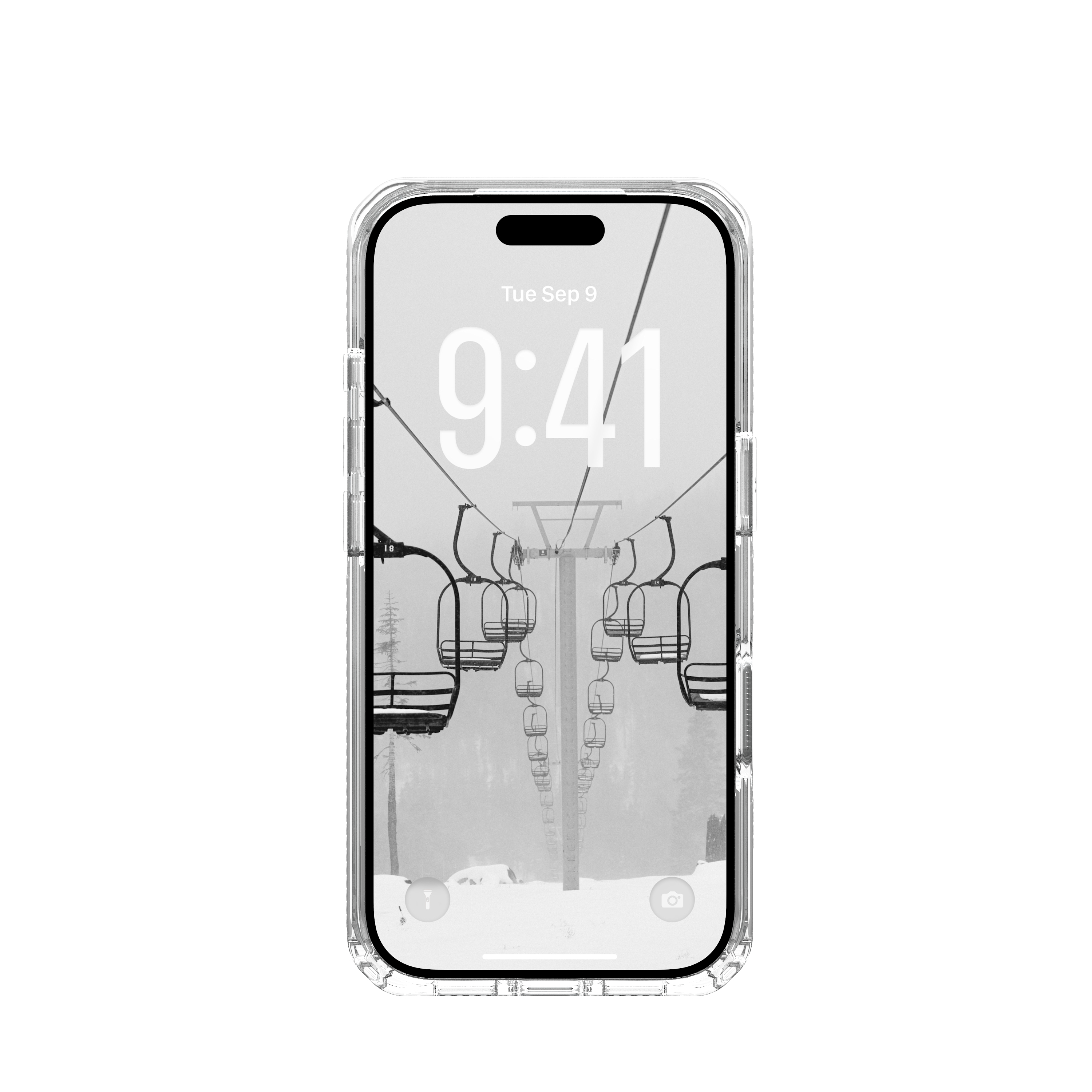 iPhone 17 Pro MagSafe Hybrid Schutzhülle Plyo (114529114341) - Ice (Weiss / Transparent)
