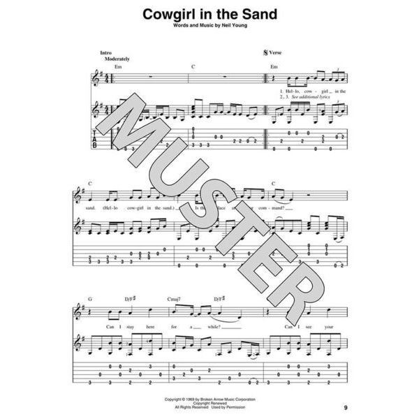Hal Leonard Fingerpicking Neil Young