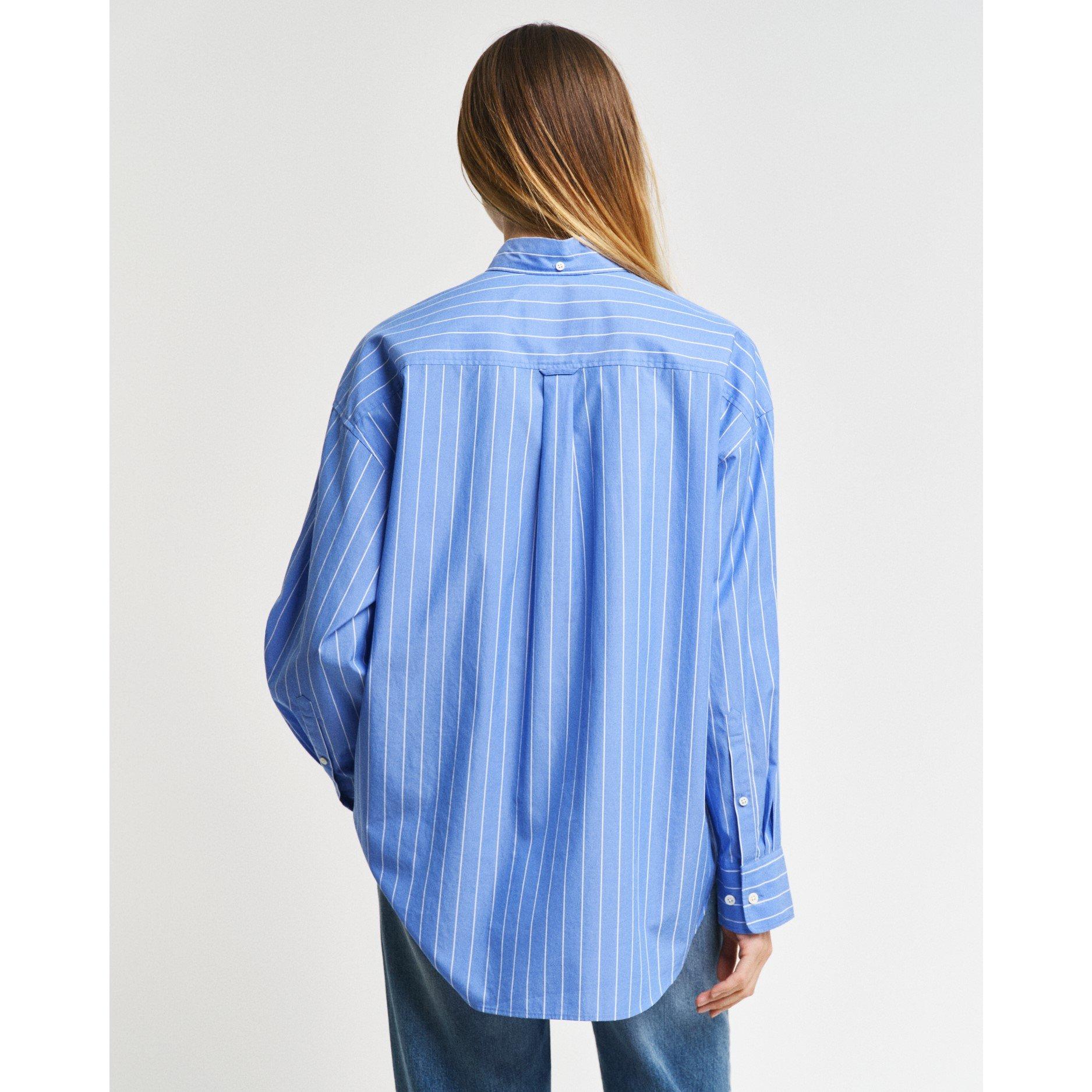 Gant OS STRIPED POPLIN BD SHIRT CLEAR SK