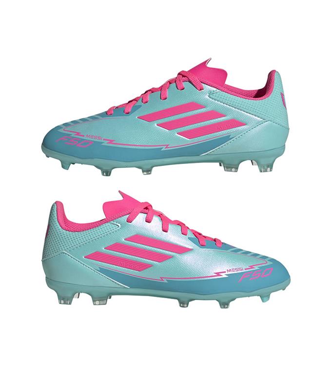 adidas F50 LEAGUE FG/MG J MESSI IH0931 FLAAQU-LUCPNK-LUCCYA