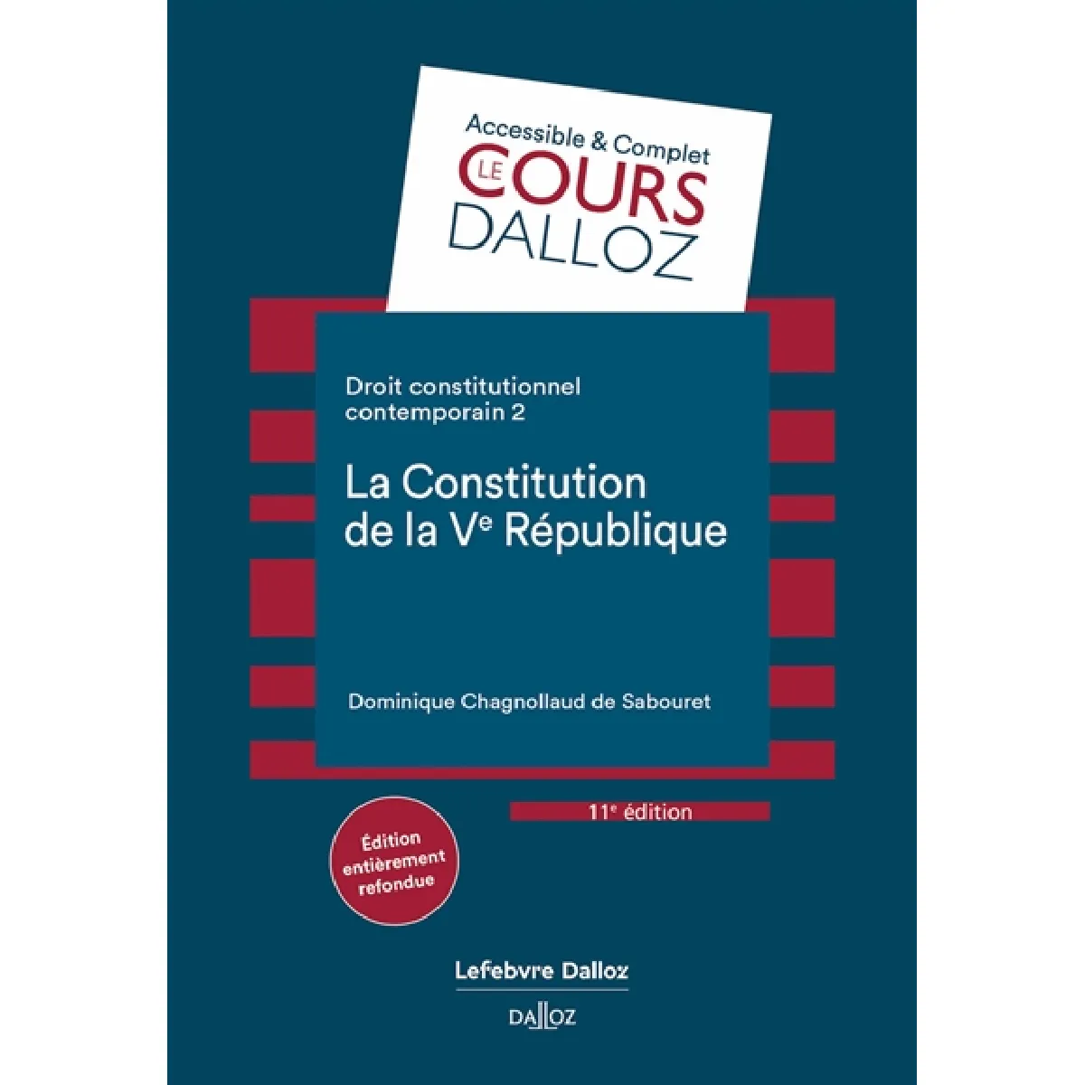 Droit constitutionnel contemporain. Vol. 2. La Constitution de la Ve République