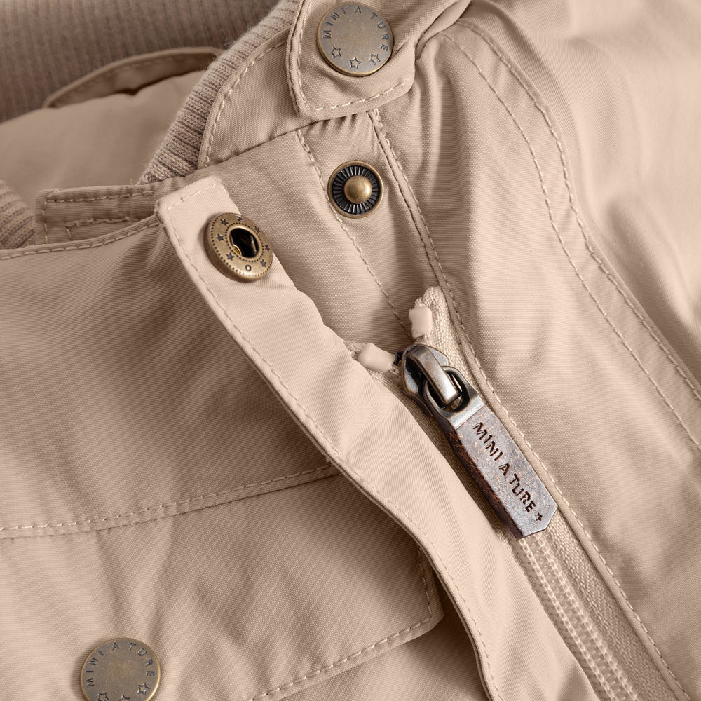 Køb Mini A ture Savannah Tan Matwisti Fleece Lined Snowsuit. GRS