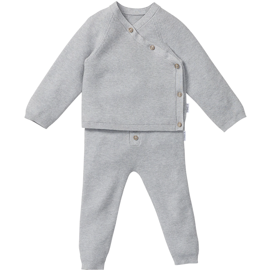 Fred's Mehrteilige Kinderbekleidung FREDS Strickset grau mel