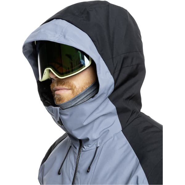 Veste de ski QUIKSILVER MISSION BLOCK JK FLINT STONE