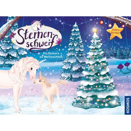 KOSMOS Adventskalender Sternenschweif - Ein Einhorn zu Weihnachten