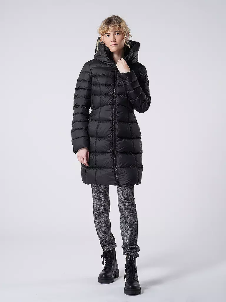 PEUTEREY Daunensteppjacke LEVARIA schwarz