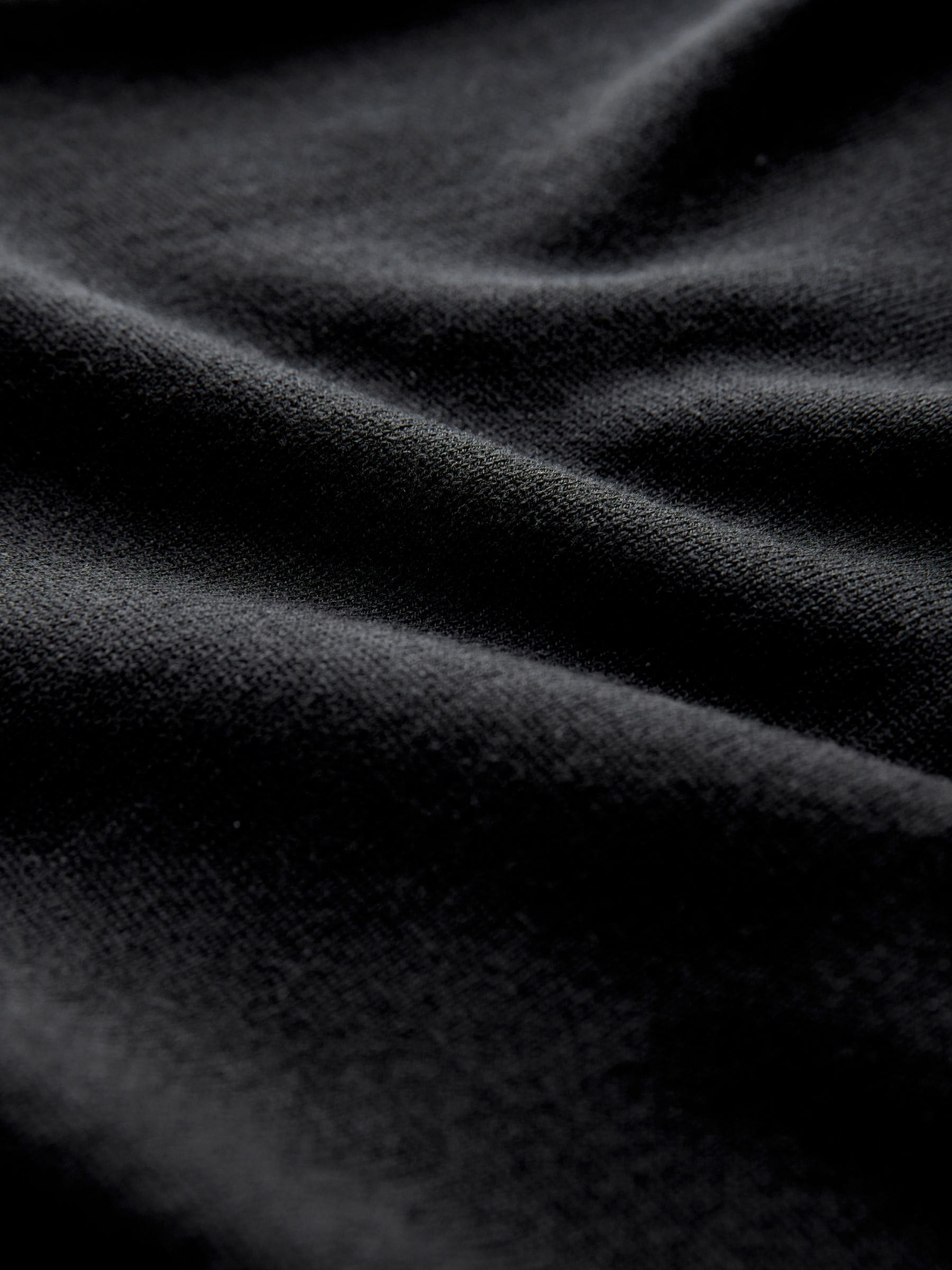 Zwart - Hertlogo - Regular Fit Cotton Rich Crew Neck Jumper
