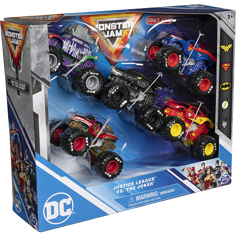 Monster Jam 5-pak biler