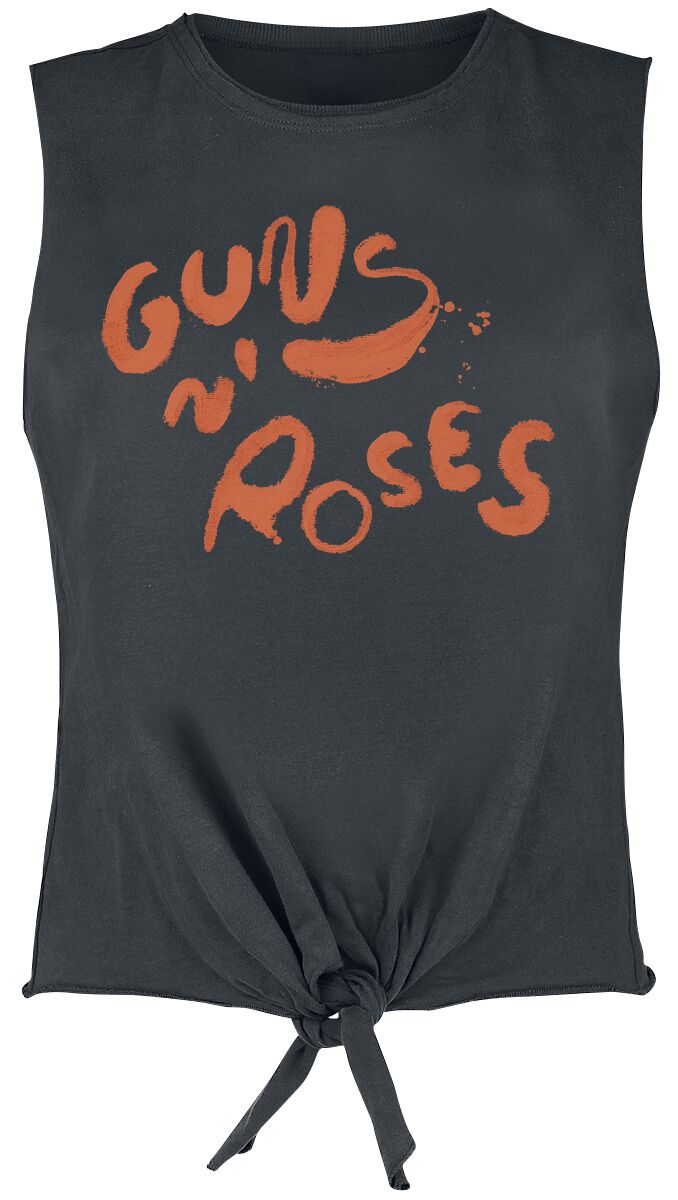 Amplified Collection - Paint Logo | Guns N' Roses Top