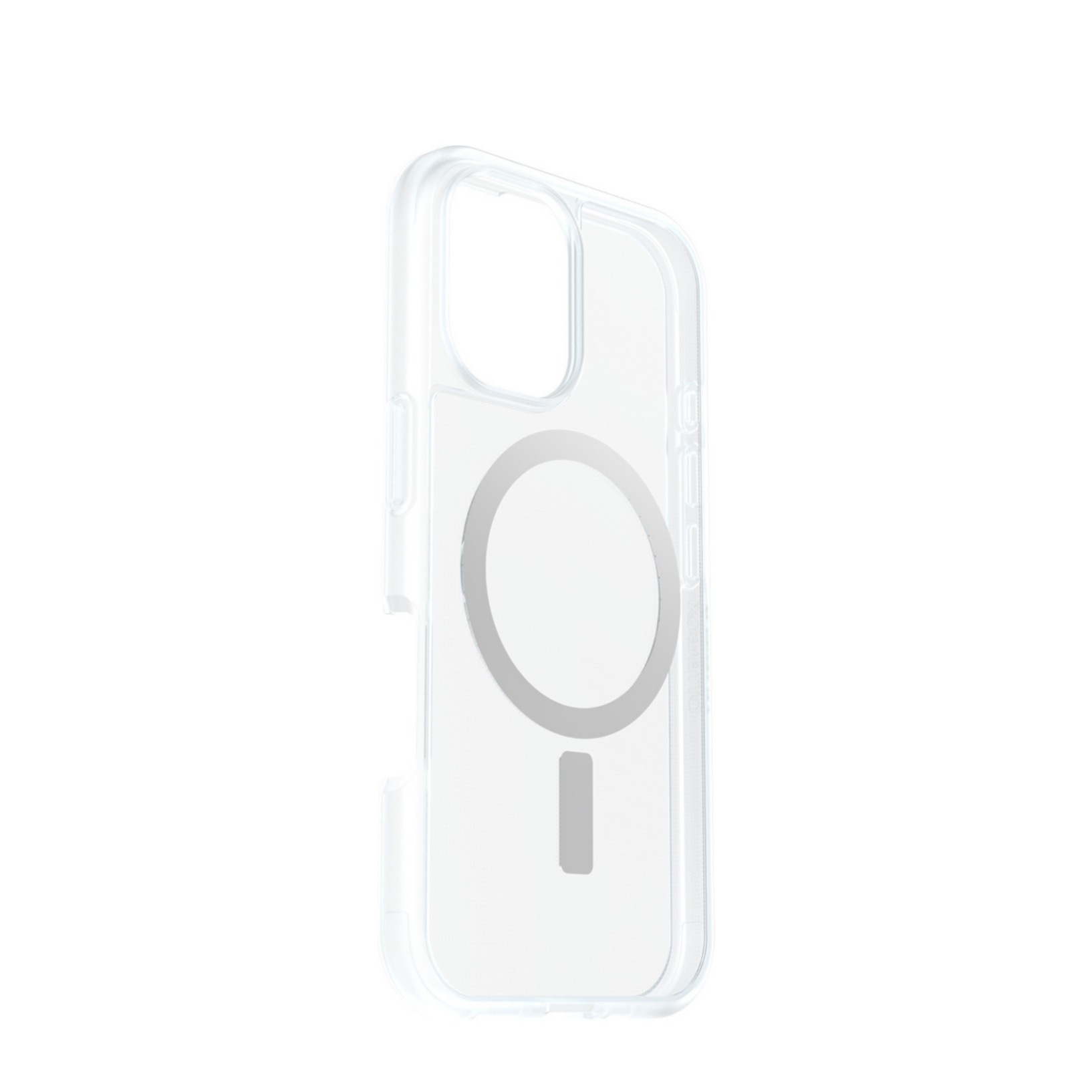 iPhone 16 MagSafe Hybrid Hülle TPU Bumper   Hardcase Rückseite React Series (77-96245) - Transparent