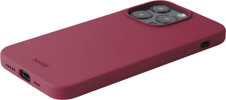 HoldIt Silicone Case iPhone 14 Pro Bordeaux