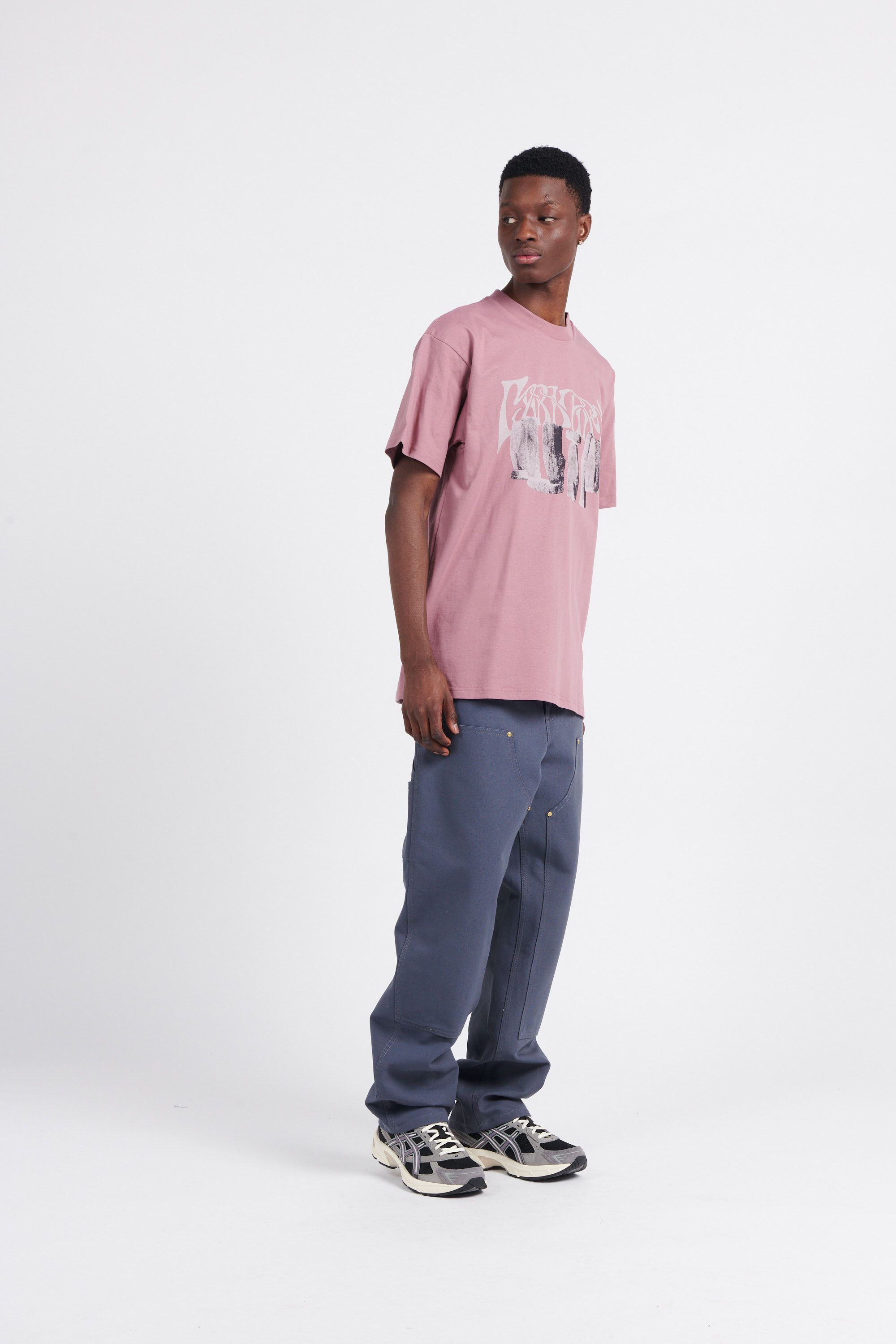 CARHARTT WIP T-shirt S/S Pagan T-Shirt Rose