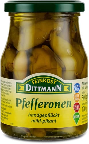 Feinkost Dittmann Pfefferonen mild-pikant