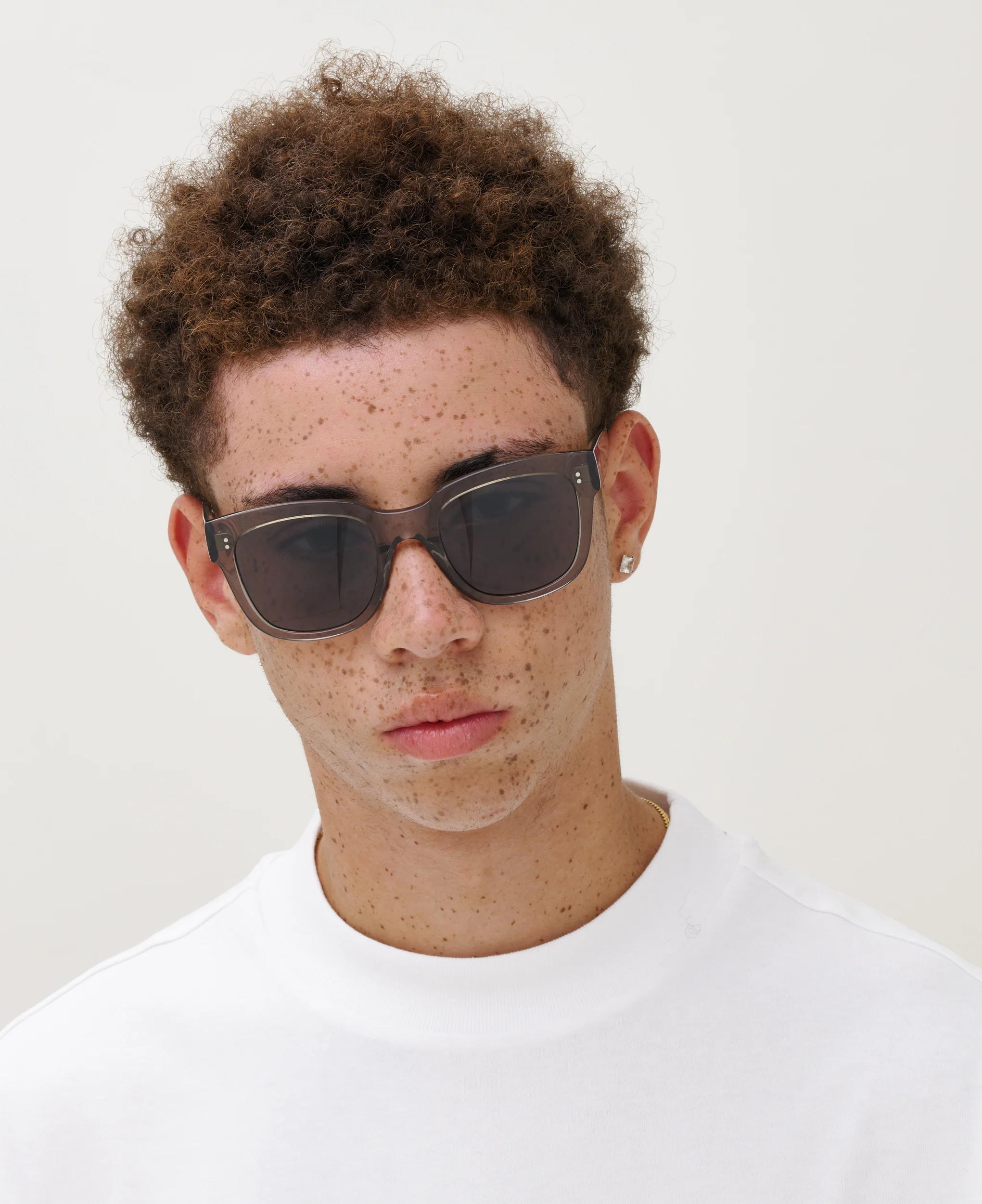 MessyWeekend  Liv solbrille - Transparent Grey