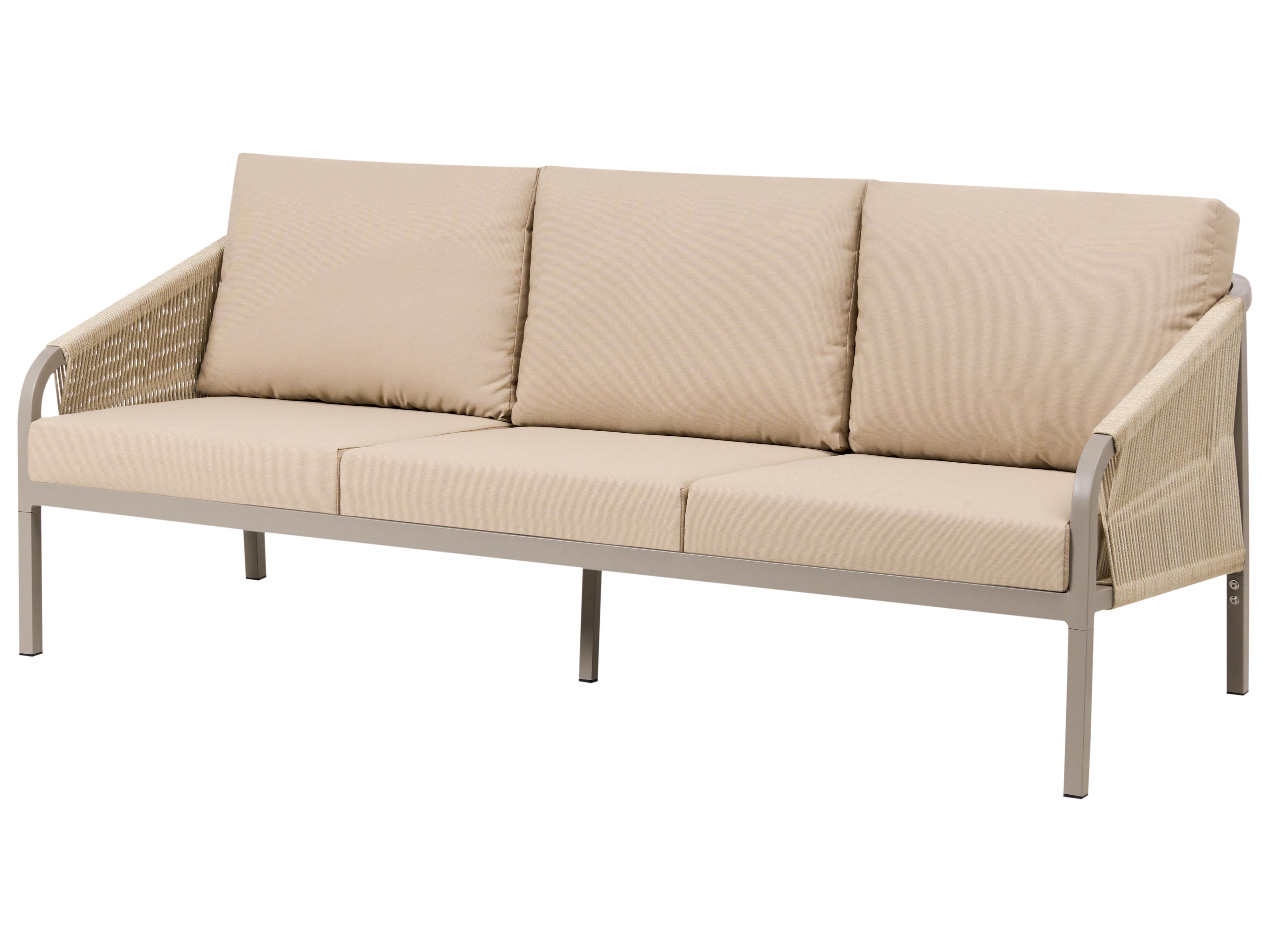 Loungeset met tafel 5-zits MURATO Metaal Beige