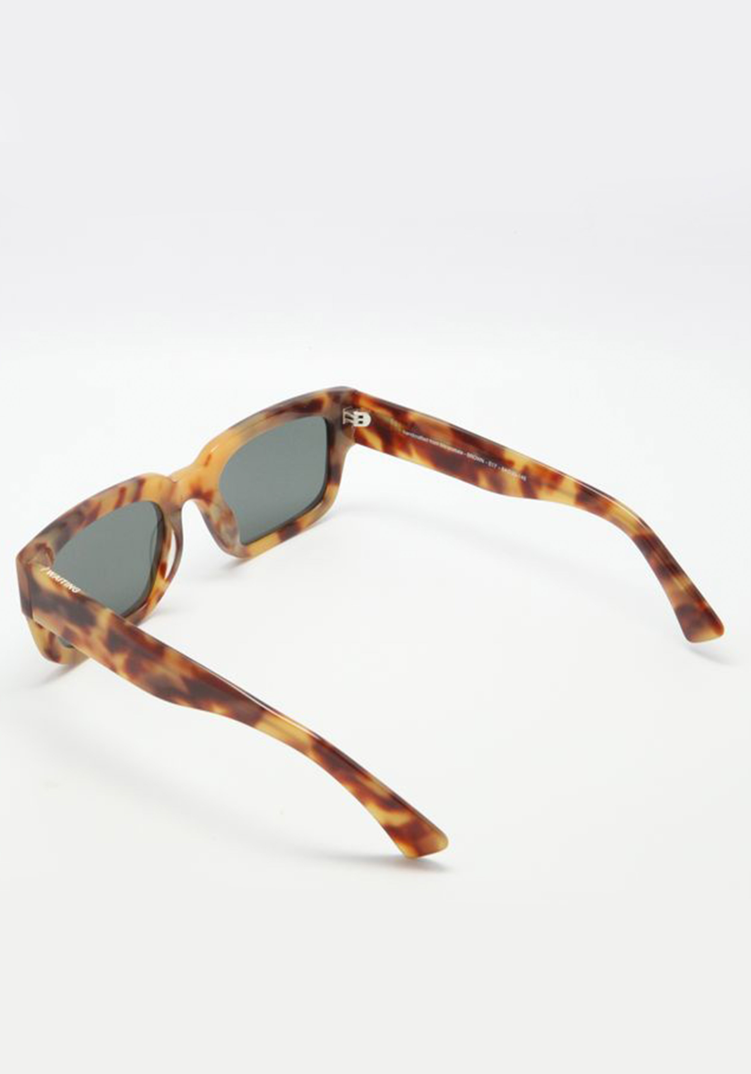 Waiting For The Sun Sonnenbrille Brown Havanna Blond/Green Lens