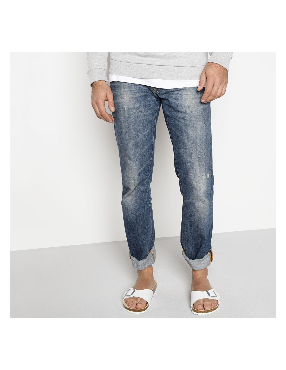 birkenstock Claquettes Homme Madrid Blanc