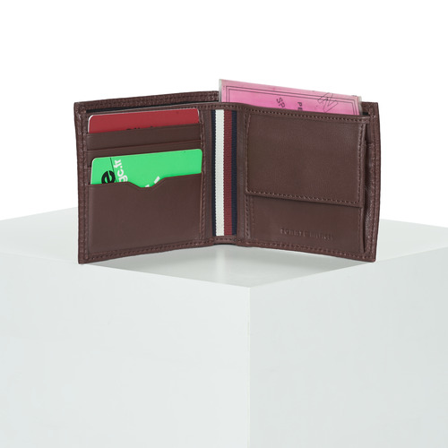 Tommy Hilfiger - TH CENTRAL CC AND COIN - Marron