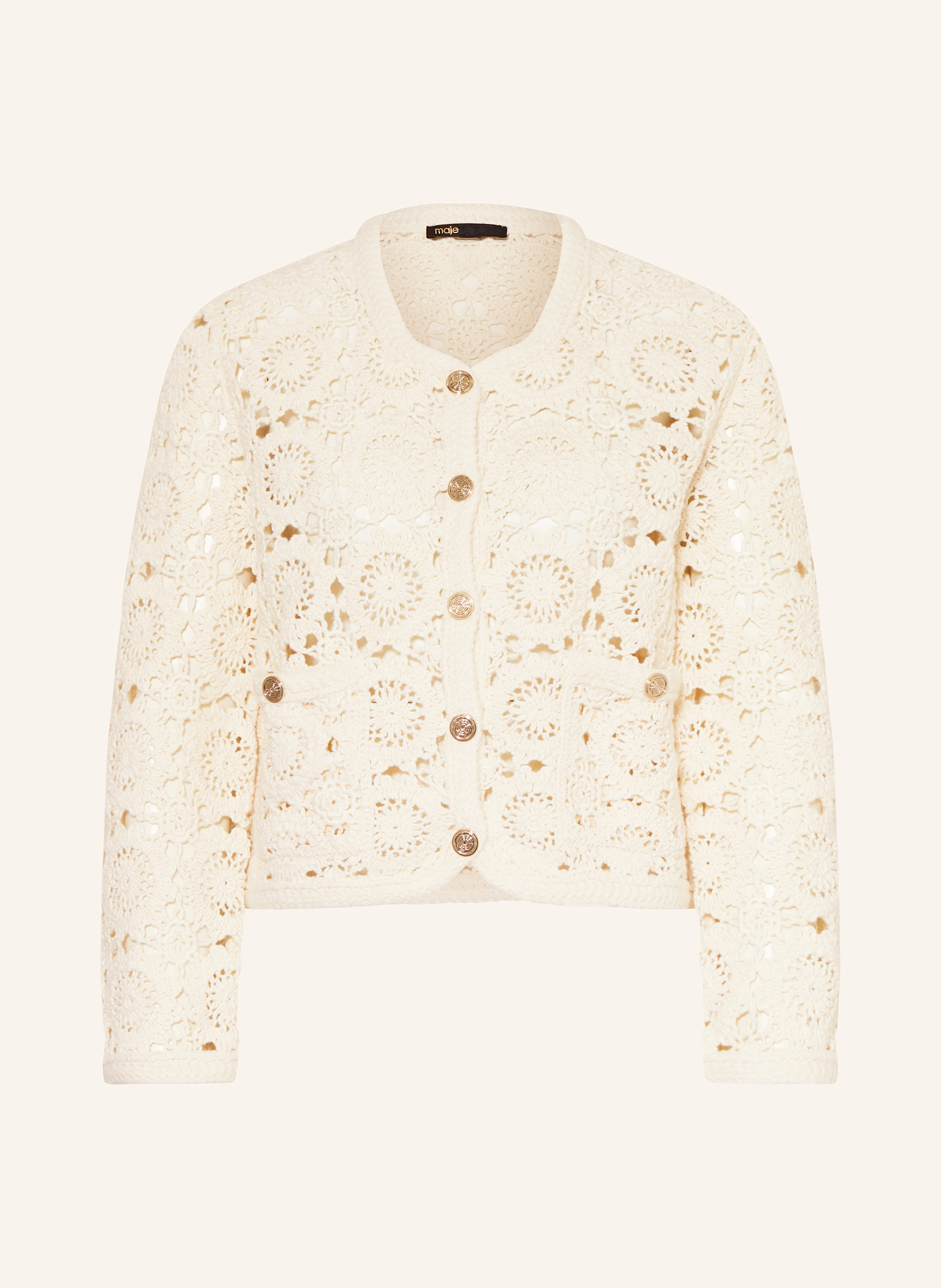 maje Häkeljacke