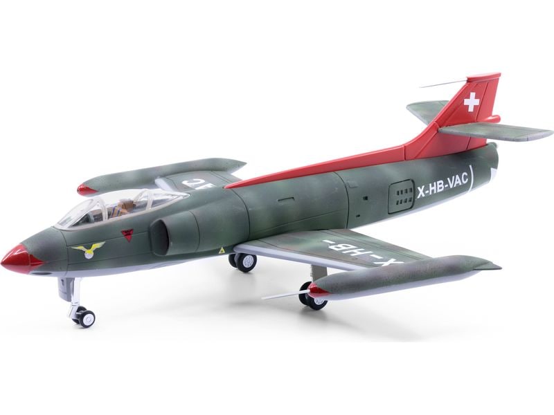 ACE FFA P-16 Jet X-HB-VAC Camo 1:72 Sammlermodell des legendären Schweizer Prototypen-Kampfflugzeugs