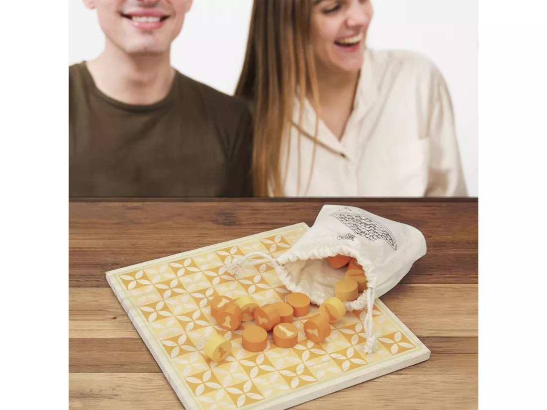 WELL HOME - Jeu d'ÉCHECS avec pièces et planche de bois