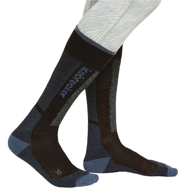 Chaussette de ski ICEBREAKER W MER SKI+ LIGHT OTC OTC BLACK/DAWN/GRAPHITE