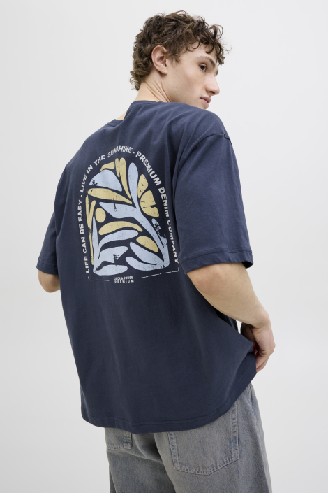 Jack & Jones blauwe heren t-shirt