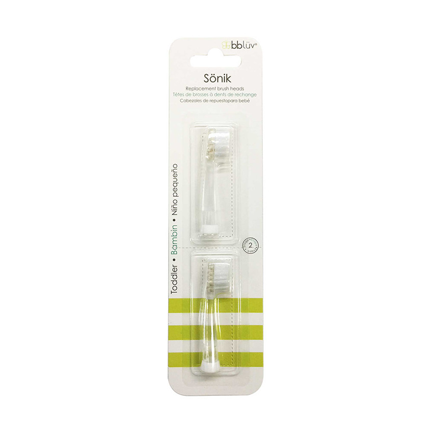Lot de 2 brosses de rechange pour brosse à dents électrique Sonïk 36M