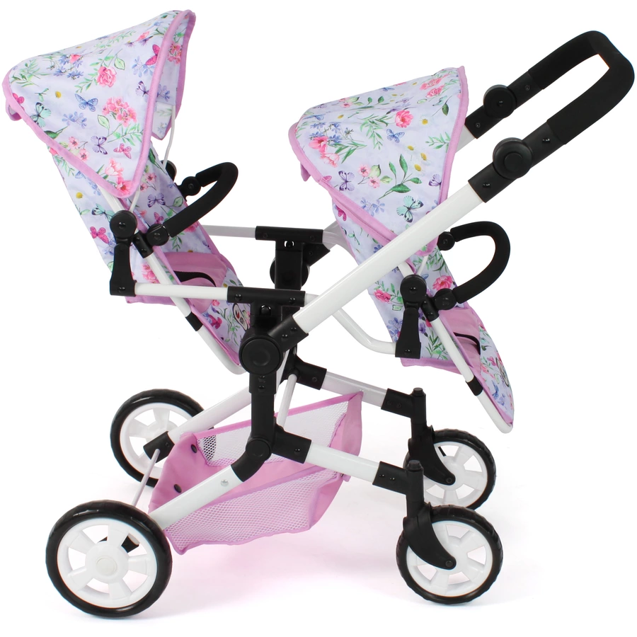 BAYER CHIC 2000 Puppenwagen Linus Duo Flowers