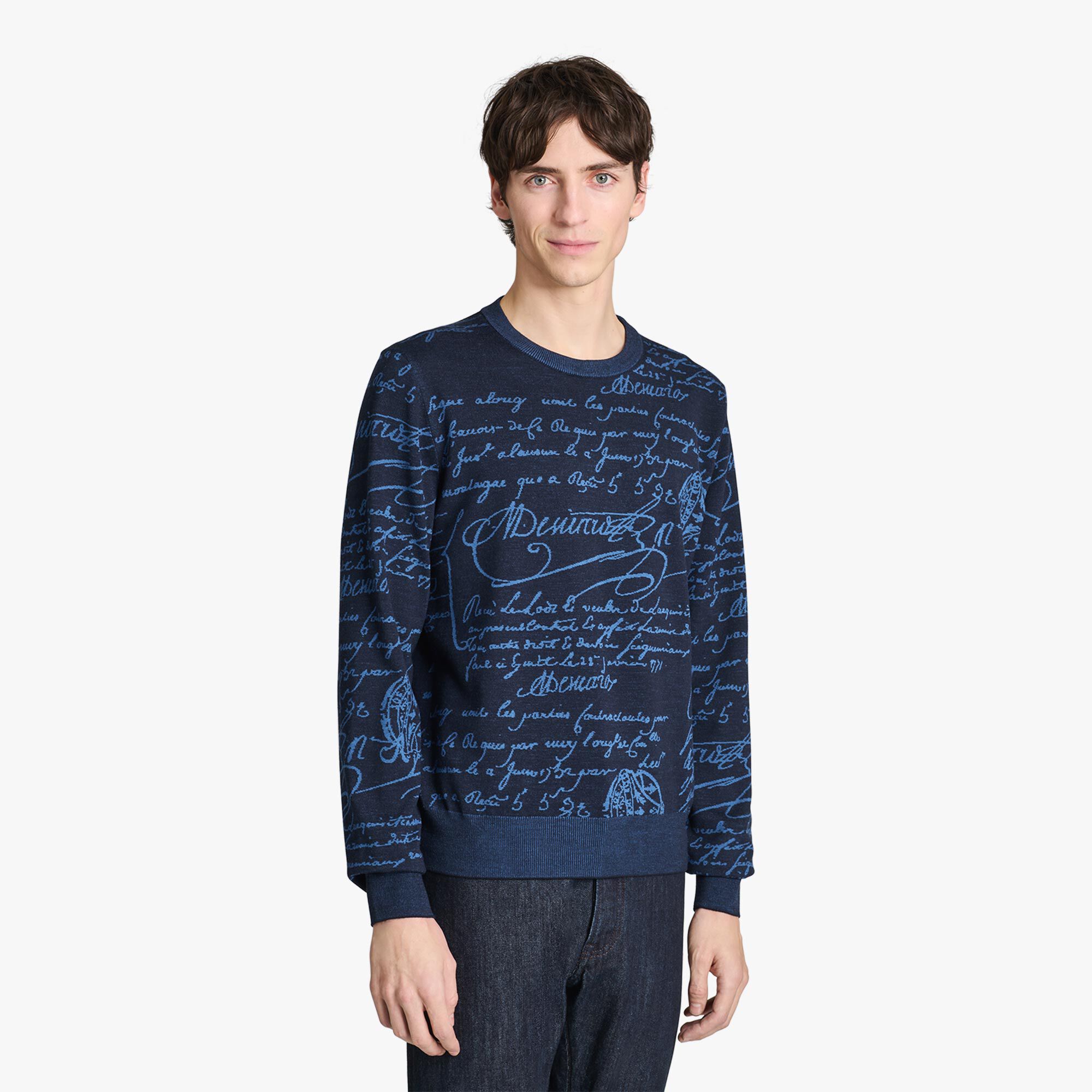 Pull En Laine Scritto
