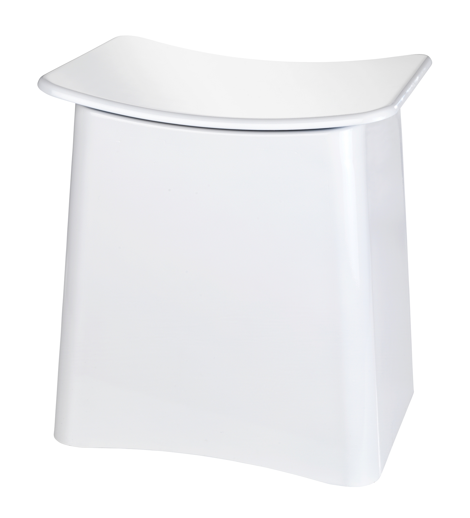 SCHADEMODEL: Wenko Wing badzitje/wasmand 33 liter wit