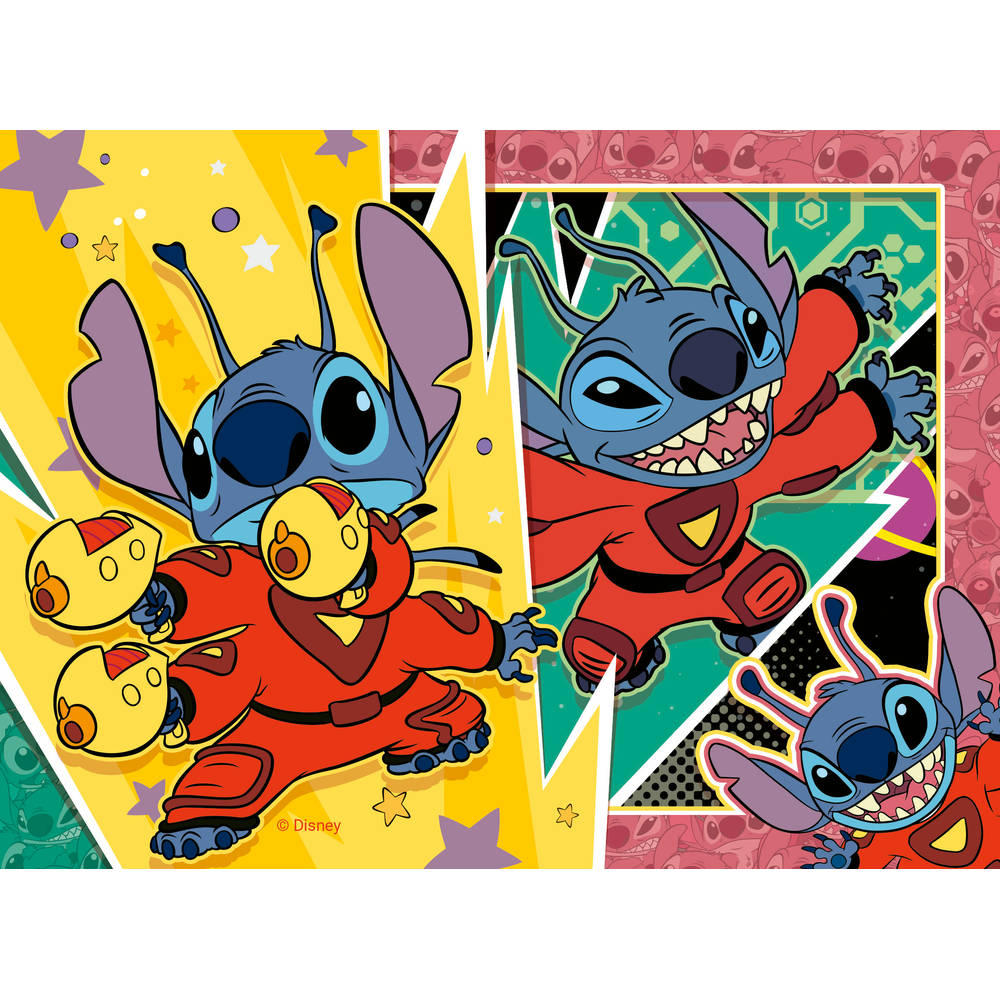 Ravensburger puzzel Disney Stitch - 12 + 16 + 20 + 24 stukjes